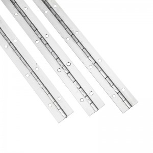 Standard størrelse lang hængsel 201#72 \'\'*1 Rustfrit stål klaver hængsel kontinuerlig række kabinet klaver hængsel